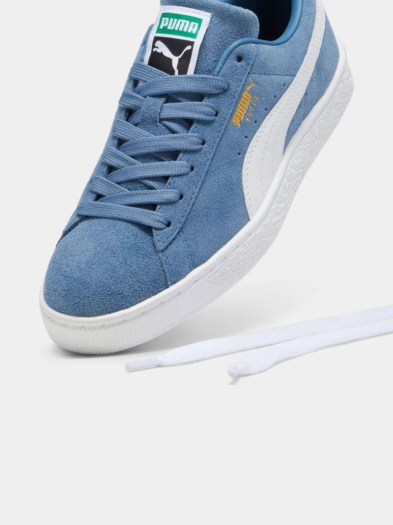 Puma Women's Suede Classic Blue Sneaker