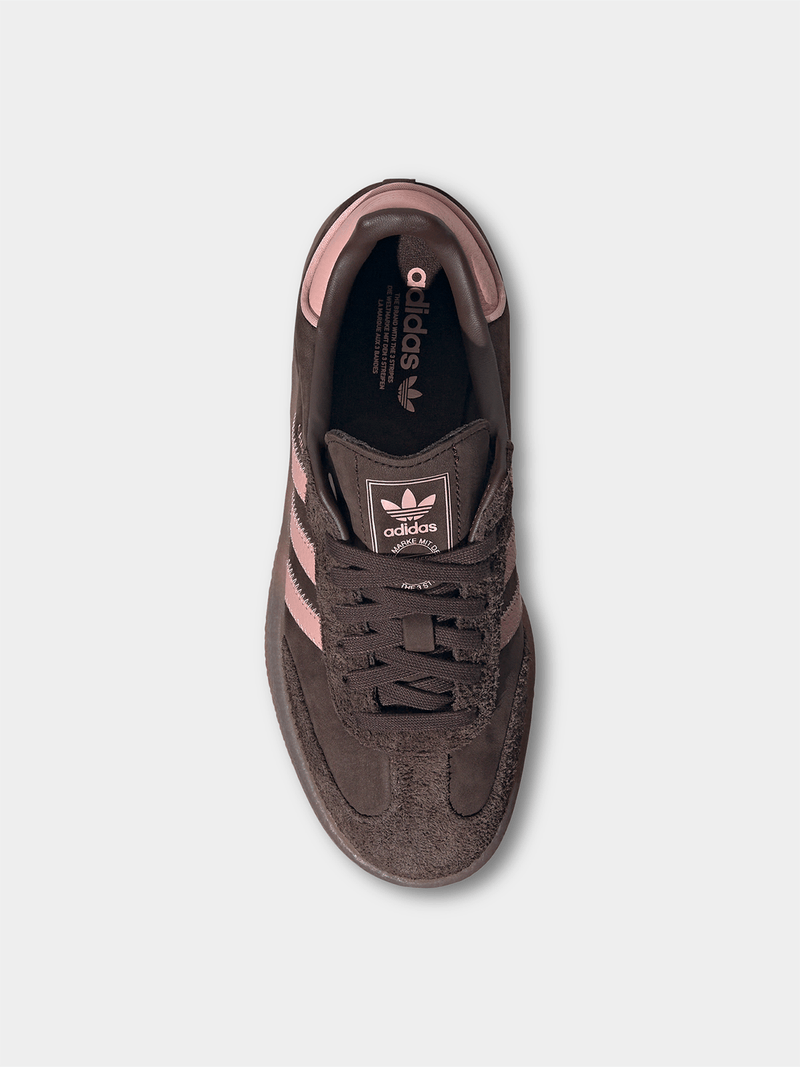 adidas Originals Women's Sambae Brown Pink Sneaker