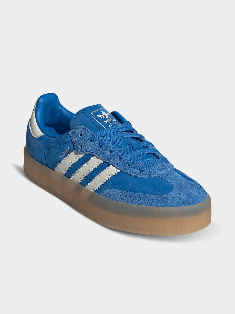 adidas Originals Women's Samba OG blue/white