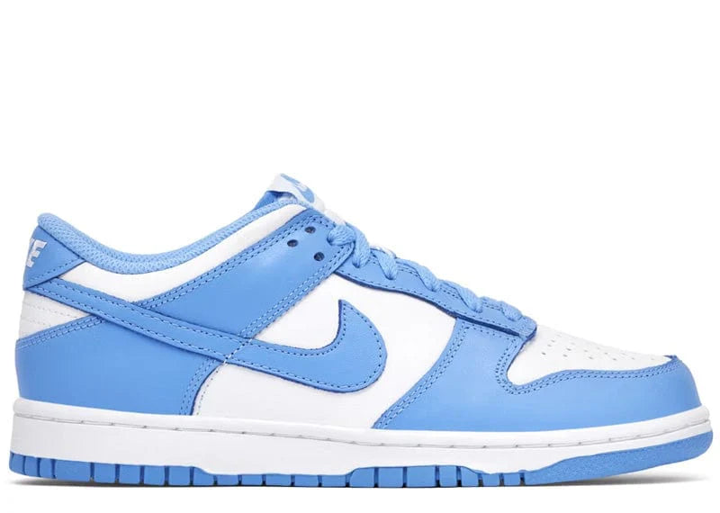 Nike Dunk Low UNC sneakers WHITE/UNIVERSITY BLUE-WHITE