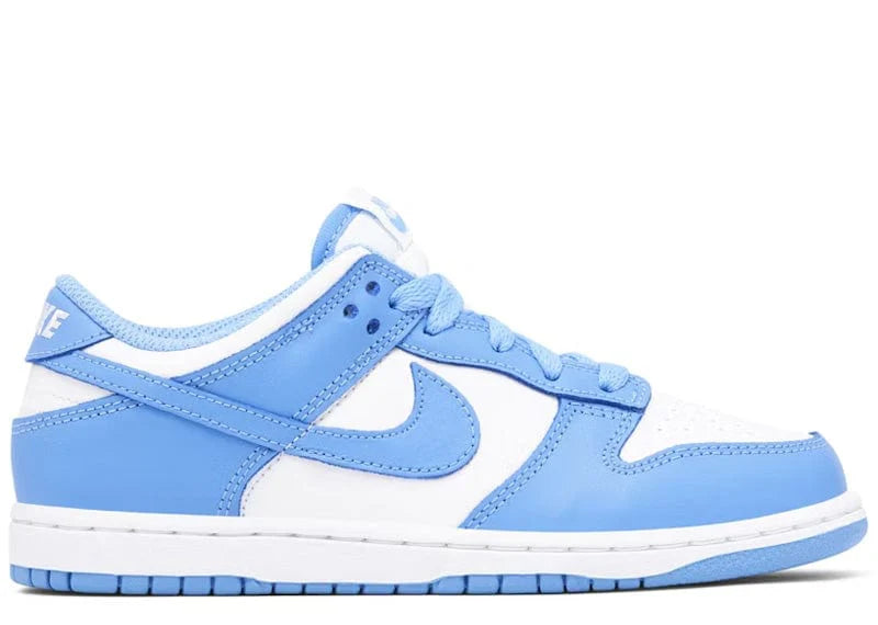 Nike Dunk Low UNC sneakers WHITE/UNIVERSITY BLUE-WHITE